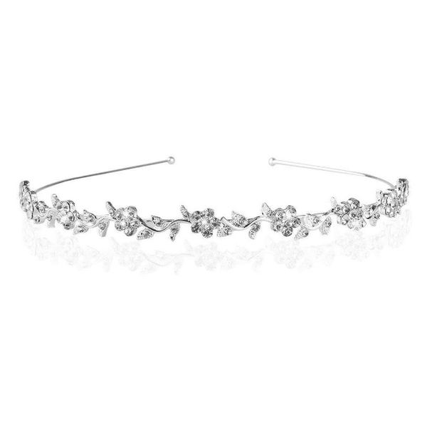 

bridal crystal tiaras and crowns gem headband hairbands wedding hair accessories hair ornaments for women jewelry, Golden;white