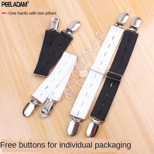 

relese open are strip of anti-skid belt release a open area two-piece strip of two-piece anti-skid belt, Black;white