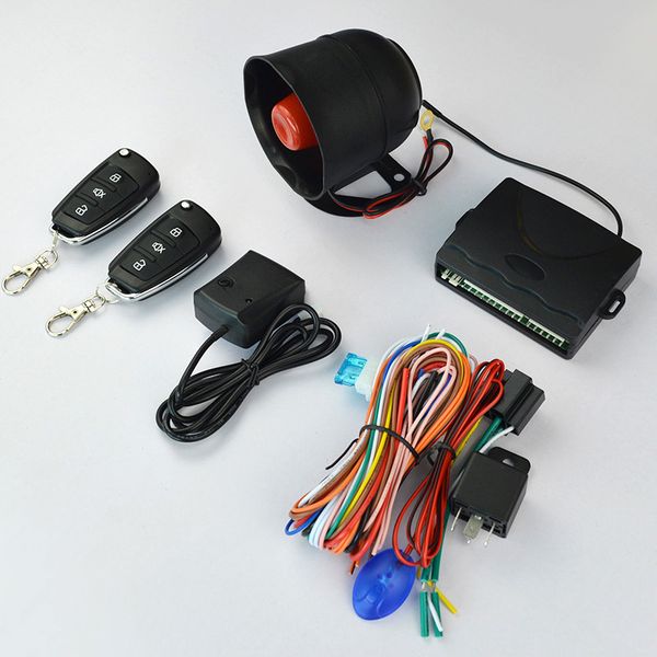 

car alarm car remote control system kit anti-theft for central door lock locking bx