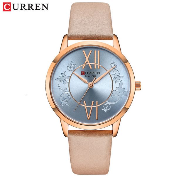 

woman surface belt waterproof wrist watch concise printing ma'am wristwatches mechanical casual quartz automatic watches wristwatch mas, Slivery;brown