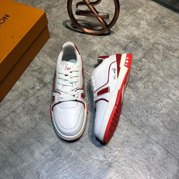 

wan28 new limited edition french series high-end men s casual shoes, men s boots fashion sports shoes, original shoebox delivery 38-44, Black