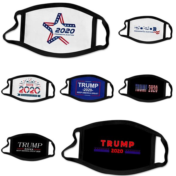 

face mask designer trump mouth masks 3 layers non woven dust waterproof 50 1pcs soft breathable reusable #641, Black