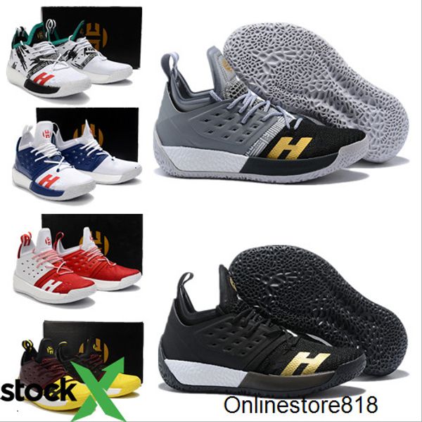 

2020 new arrival james harden 2 vol.2 men's jordon basketball shoes gold/championship mvp finals training sneakers sports running shoes