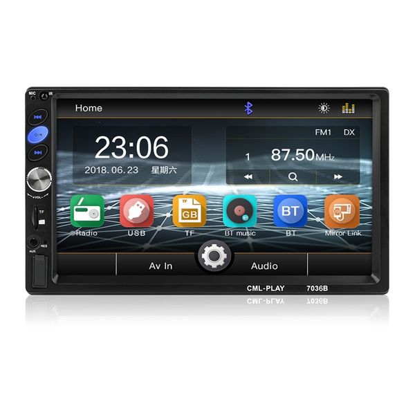 

2din car radio 7 inch press android player subwoofer mp5 player autoradio bluetooth rear view camera tape recorder