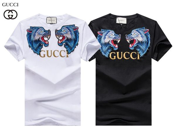 

19ss summer street wear europe paris fashion men big broken hole cotton tshirt casual women tee t-shirt m-3xl#ecy02, White;black