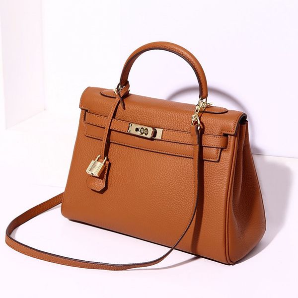

Pink handbags women shoulder bags genuine leather handbags purses crossbody bags tote messenger bag