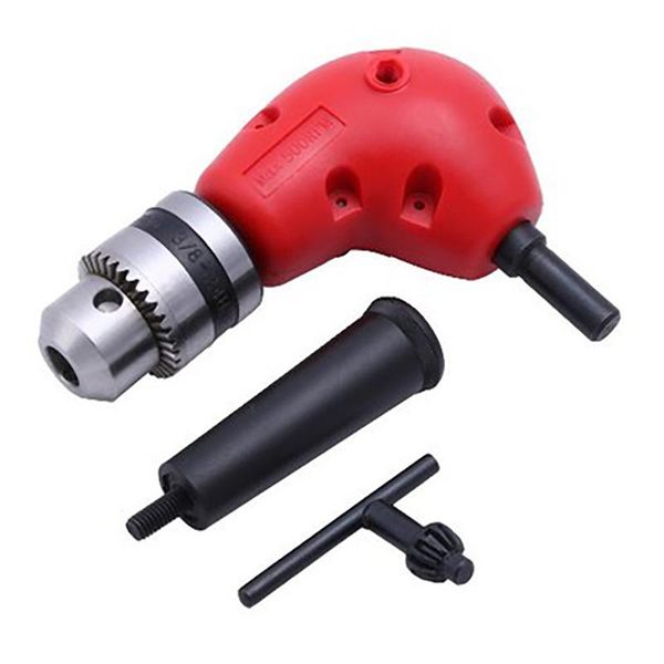 

new 1pc right angle drill attachment chuck adapter electric power cordless 90 degree electric drill right angle bender