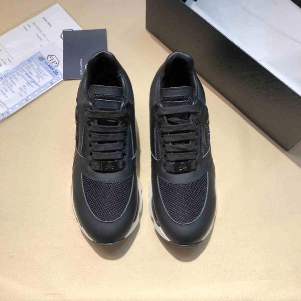 

2020 latest leather high-casual shoes men's casual shoes fashion trend comfortable shoe size 38-45 type 39745400630a