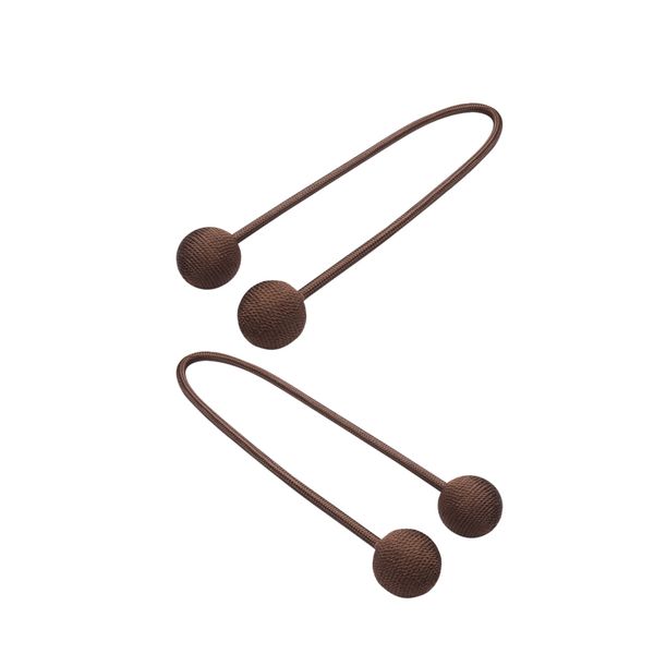 

2pcs brown curtain tiebacks holdback no need drilling convenient use