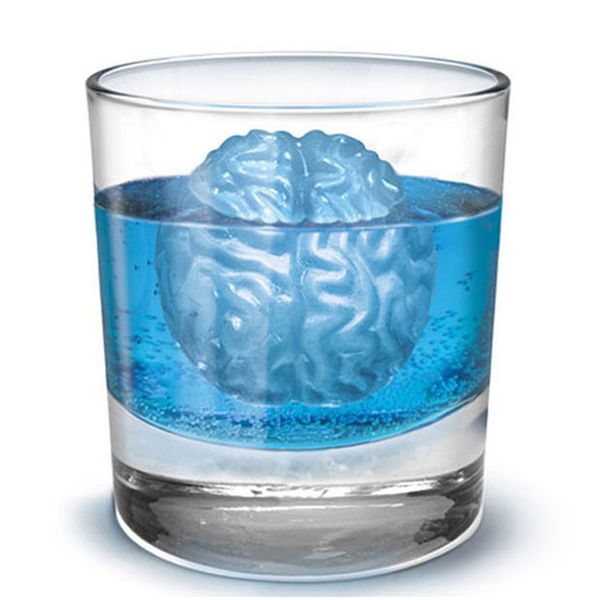 

diy brain shape ice e cube silicone tray maker mold ice cream mold chocolate mold cookie cutter bar party drink mould