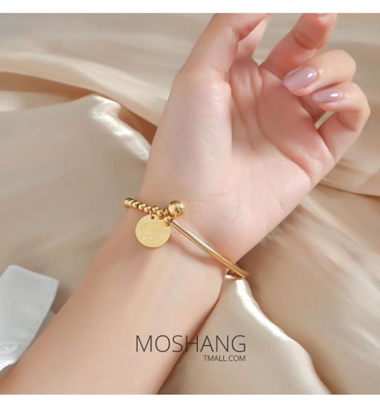 

jlb1244 simple ball bracelet women's fashion bowl rings, Black