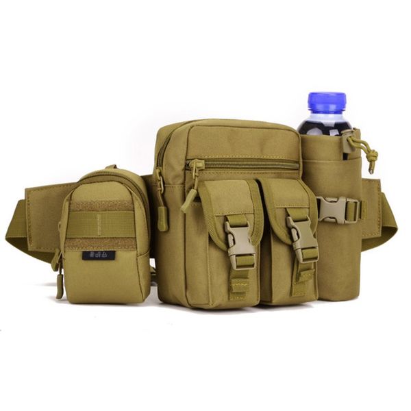 

outdoor camping pockets kit bag accessory small tactical package camo waist belt bags phone package