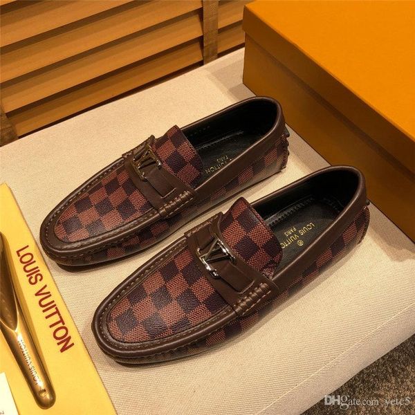 

20fw genuine leather man loafers handmade casual hollow out shoes man moccasins man split leather flat shoes big size 38-46 madac, Black