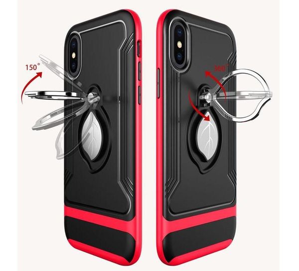 

wholesale for samsung galaxy note 8 s9 s9 plus maple leaves new design tpu pc phone case with kickstand oppbag for iphonex 6 7 8 covers