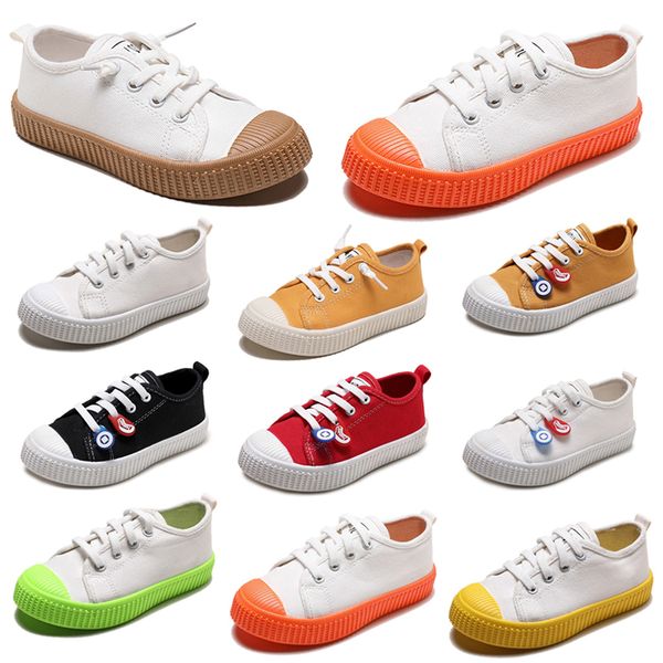 

non-brand ленивый детская обувь скольжения на холст обувь мальчик девочка ребенка дети кроссовки мода повседневная обувь 20-31 пункт 30 бесп