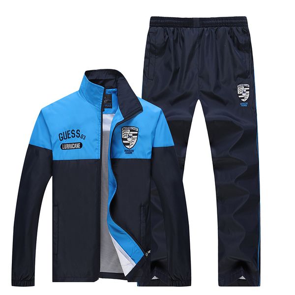 

men's sportswear 5xl &breathable mesh thin men's tracksuit set jogger suit set+pants hoodies men sweatshirt sportsman wear, Black