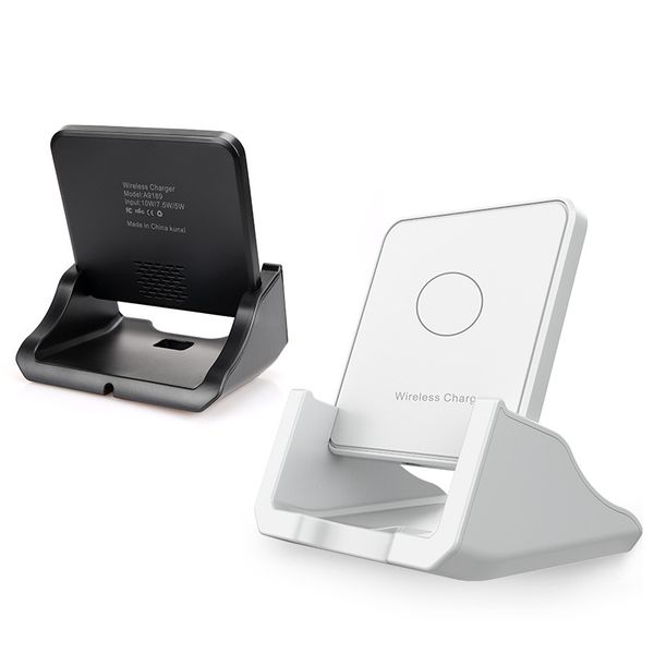 

wireless mobile phone charger fast charging bracket new 10w vertical deskuniversal can be used in both vertical and horizontal direc