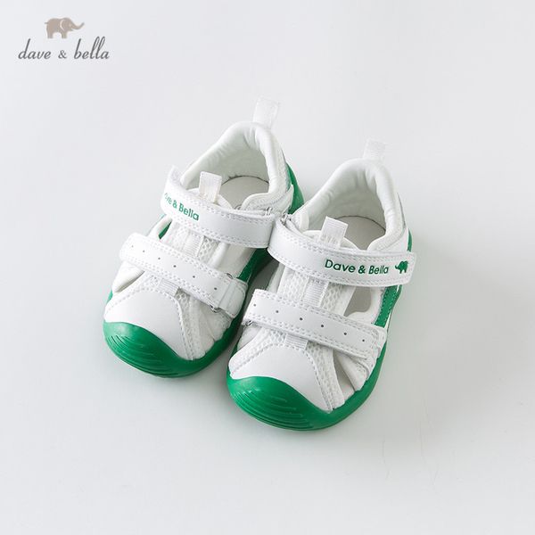 

db14417 dave bella summer baby boys fashion sandals new born infant shoes sandals letter shoes, Black;red