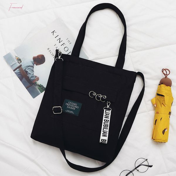 

мода женщин сумки на ремне 2020 brand new letter canvas soft письмо посланника сумки студентки девушки школьные сумки сумки