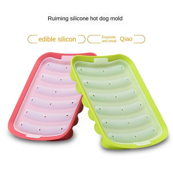 

силикон прессформы домашние сосиски для хот-догов diy плесень колбаса полке коробку колбасит еды силикона прессформы