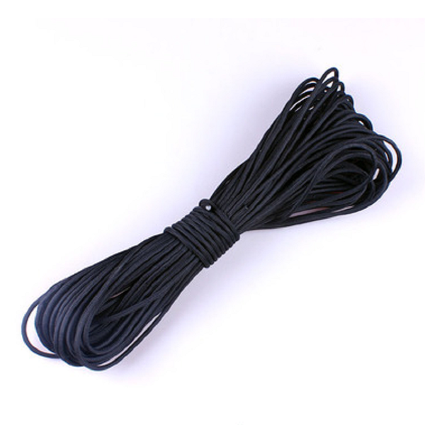 

waist support seven core umbrella rope outdoor survival equipment, Black;gray