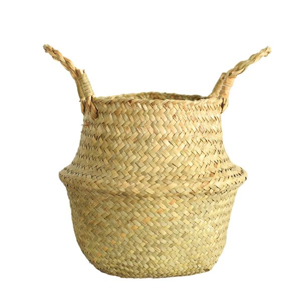 

seagrass плетеные корзины ротанг подвесной горшок грязная прачечная hamper хранения корзины главная принадлежности # t1p