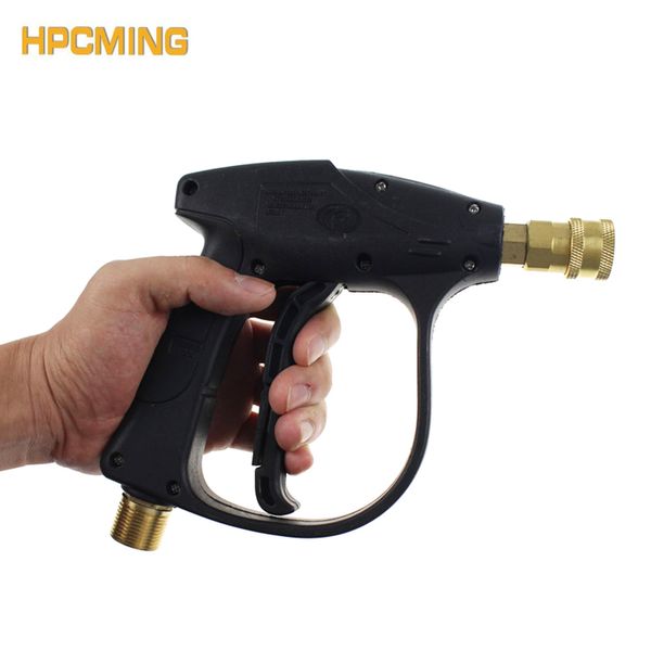 

2019 car high pressure power water guns 200bar/3000psi m22*1.5 screw thread 280 hose connector (cw028) washer water jet