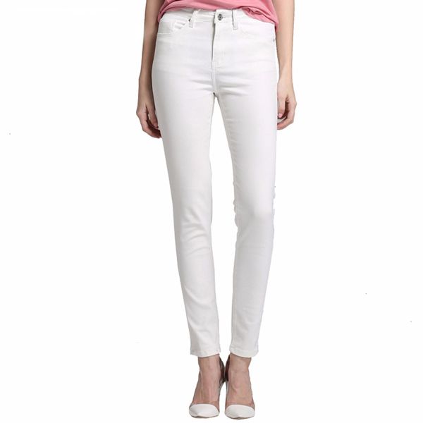 

womens jeans women designer pants skinny woman jeans for girls jeans women high waist stretch female pants shortened white drop shipping, Blue