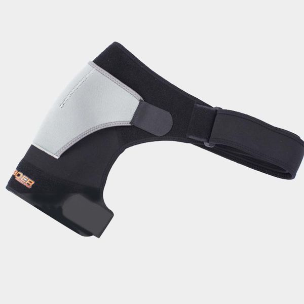 

boer shoulder support strap sports shoulder support strap guard protective, Black;gray