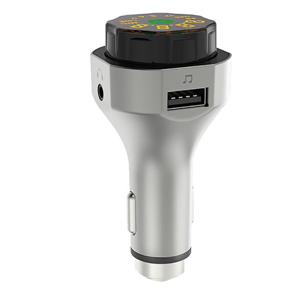 

multi-function car charger mp3 player usb port charging adapter bluetooth hand-calling car chargers #lr25