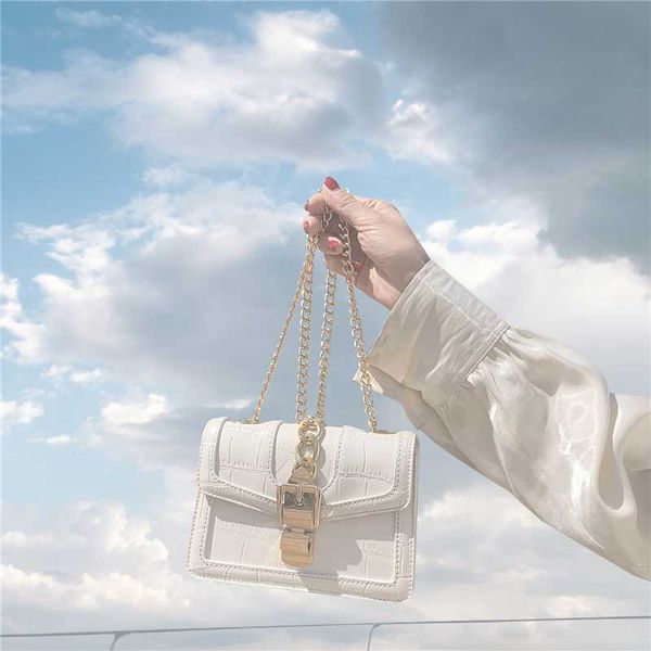 

women's bag fashion women's clothing chain double shoulder belt messenger bag wallet