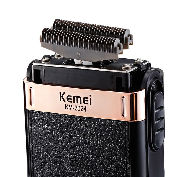

kemei electric shaver twin blade reciprocating cordless razor hair beard shaving machine barber trimmer usb rechargeable rimmer ovnzd