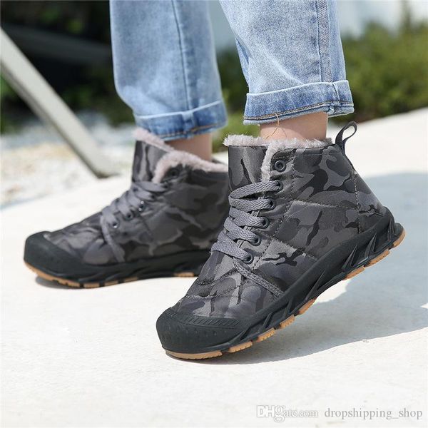 

2019 kids shoes running shoes black red blue gray warm and velvet children's cotton children shoes size 28-38, White;red