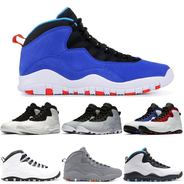 

2019 classic Westbrook 10 X 10s Im back White Black Men Basketball Shoes Steel Grey Orlando Cement tinker-Racer Blue sports Sneakers