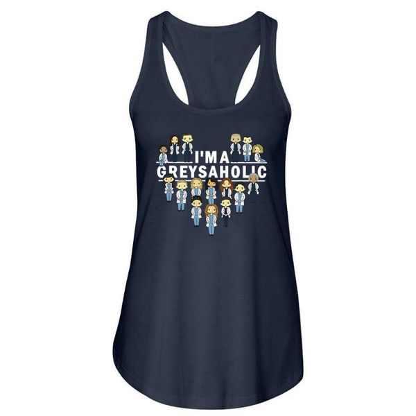 

i' a greysaholic tank grey's anatomy greysaholic shirt, White