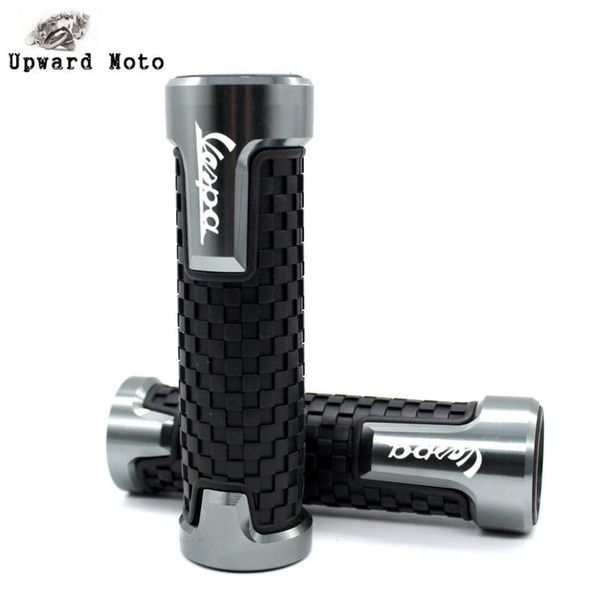 

for piaggio gts 300 motorcycle accessories 7/8'' 22mm anti-skid handlebar grips handle grip handle bar with logo