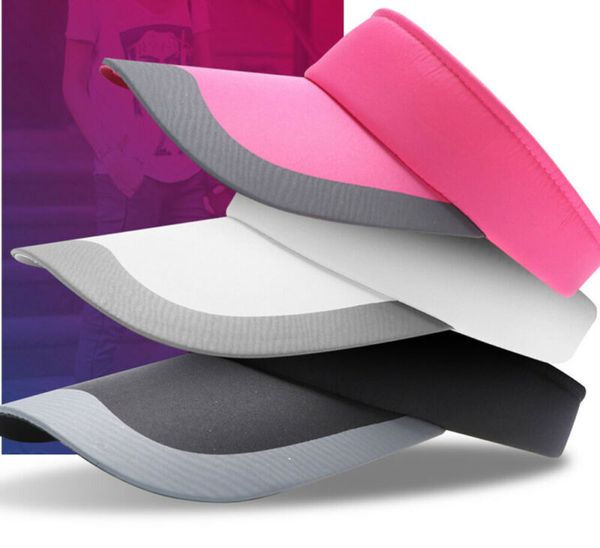 

mens womens sports baseball caps empty outdoor peaked visor sun hats summer sun visor hat sports running baseball cap, Blue;gray