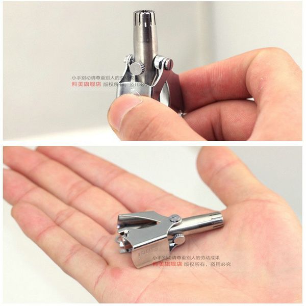 

km-108 nose hair tagliacapelli ricaricabile per naso style fashion care ear nose hair cleaning tool di hairclippersdesign etzii