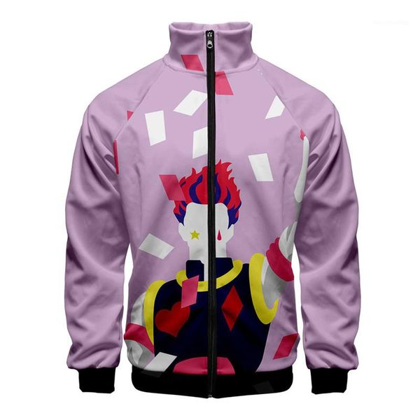 

осень стенд воротник пальто мода с длинным рукавом молния верхняя одежда повседневная мужская одежда мужская 3d цифровая печатная куртка сво, Black;brown