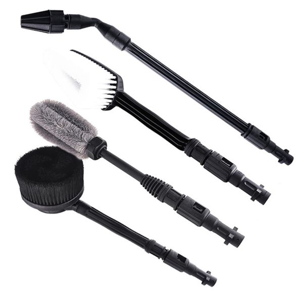 

car washer water spray-gun lance nozzle with brushes high pressure cleaner set
