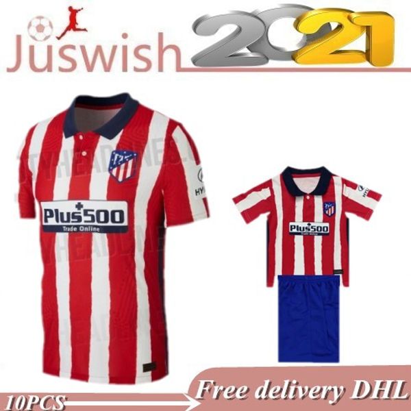 

20-21 new #7 joão félix soccer jerseys 2021 men kids atletico koke madrid saúl correa thomas lemar shirts camiseta de fútbol 2020, Black;yellow