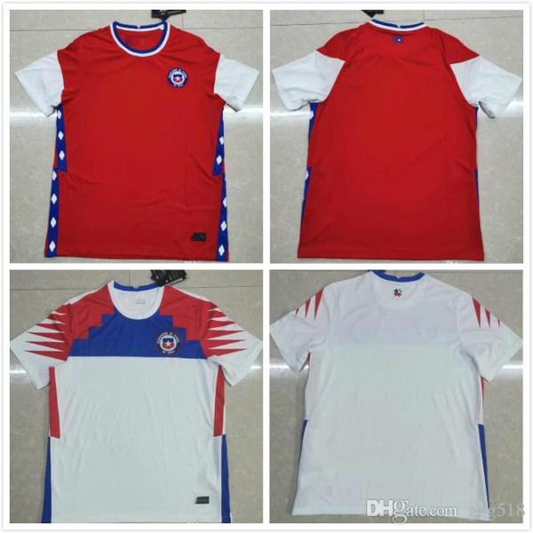 

new 2020 chile soccer jerseys 2021 chile home red away white football shirts alexis vidal vargas medel copa amÃ©rica camiseta de fÃºtbol, Black;yellow