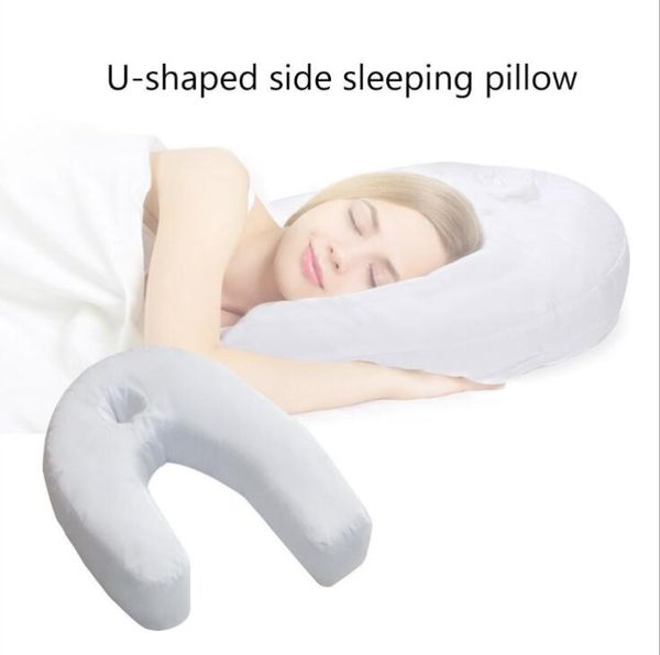 U Shape Neck Pillow Health Care Neck Spine Protection Cotton