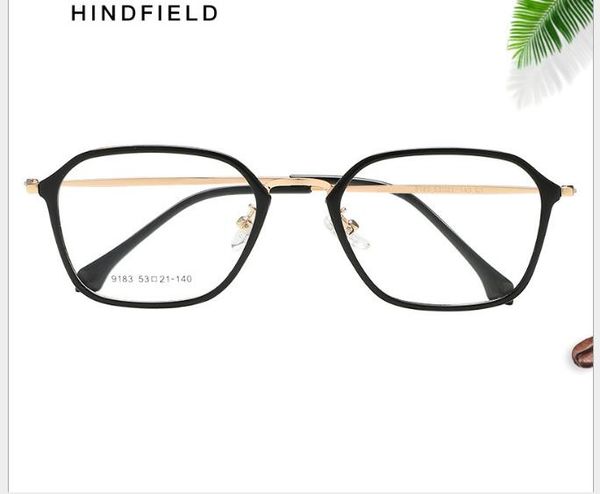 

flat mirror fashion universal optical frame for men and women, White;black