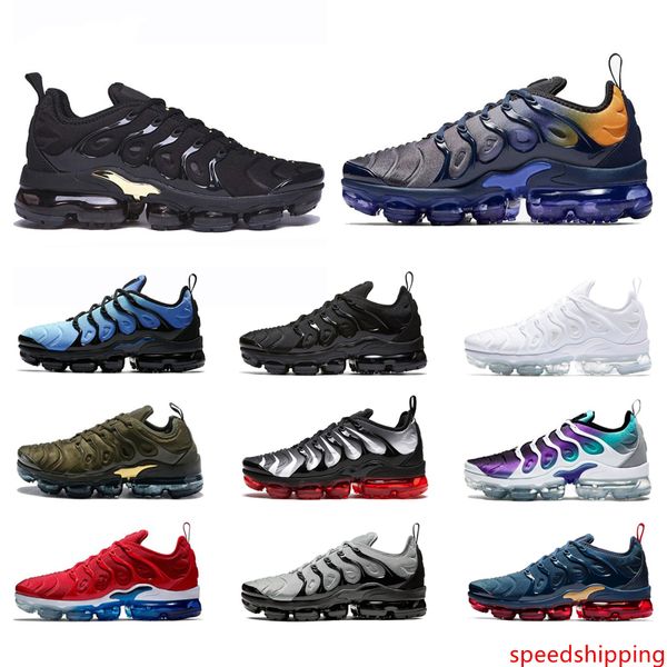 

tn plus men women running shoes chaussures triple white black gold grape hyper blue orange mens sneakers sports runners size 36-47