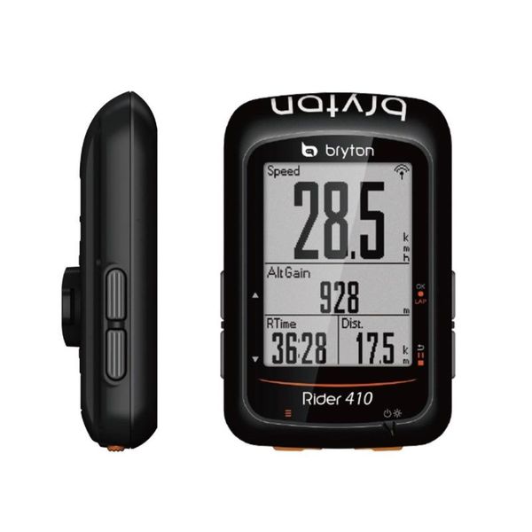 

bryton rider 410e/410t wireless gps / ant+ ble bike bicycle cycling computer