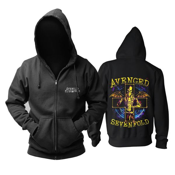 

bloodhoof avenged sevenfold black reign men new hoodie asia size