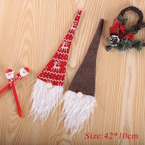 

4pcs christmas wine bottle sweater cover sweater christmas wine bottle cover set wine bottle dress sets gifts for party decorati
