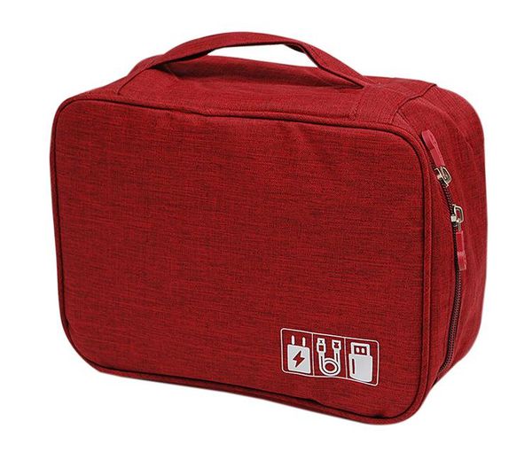 

дорожный кабель сумка портативный цифровой usb гаджет организатор зарядное устройство провода косметическая молния сумка для хранения компле