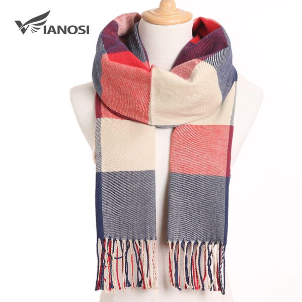 

vianosi] 2019 plaid winter scarf women foulard solid scarves fashion casual scarfs cashmere bufandas hombre